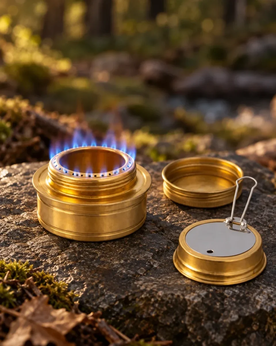 Antique Brass Alcohol Stove