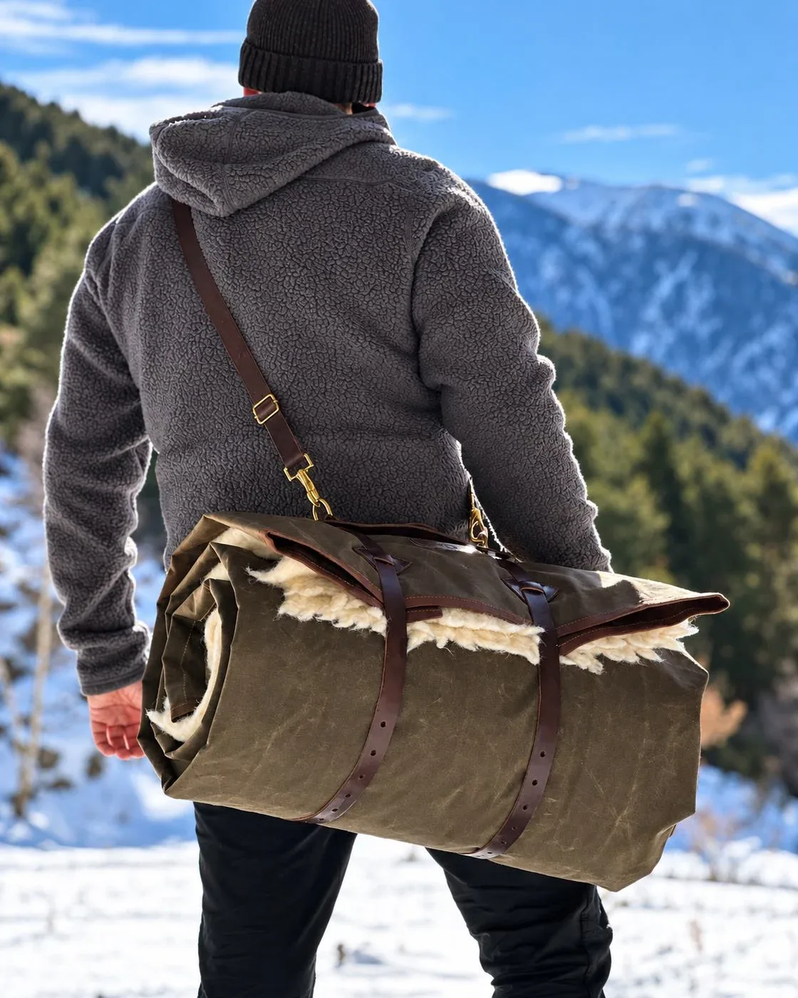 Oilskin Cowboy Bedroll