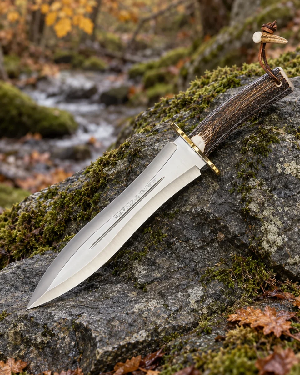 Muela Podenquero Stag & Brass