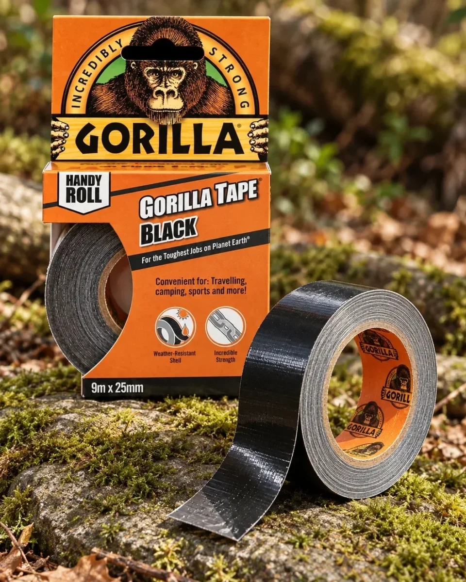Gorilla Handy Roll — Bandstruktur und Klebeschicht im Detail