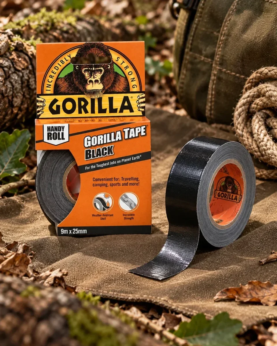 Gorilla Handy Roll — kompaktes Reparaturset fürs Camp