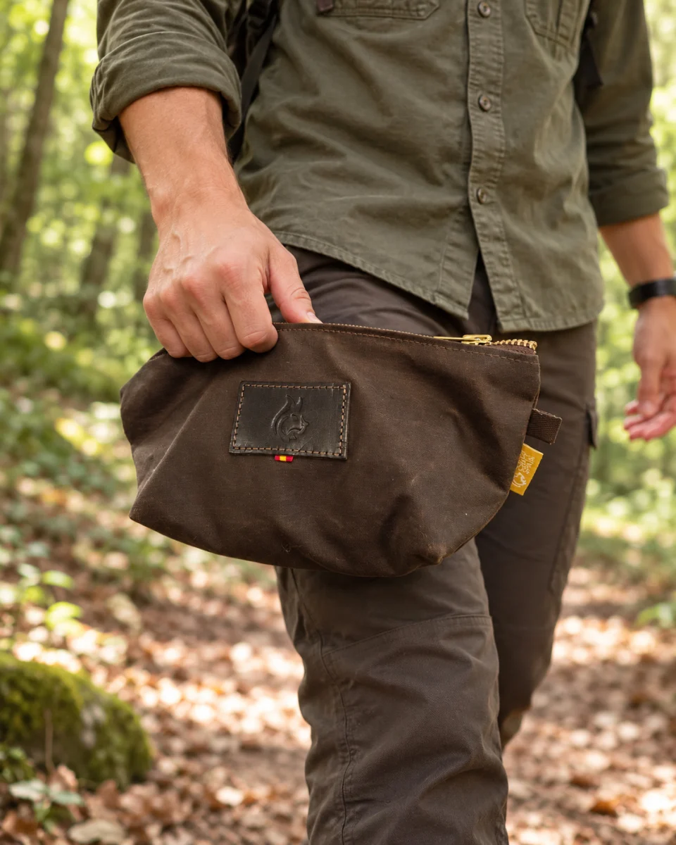 Oilskin Travel Bag — Bushcraft Spain