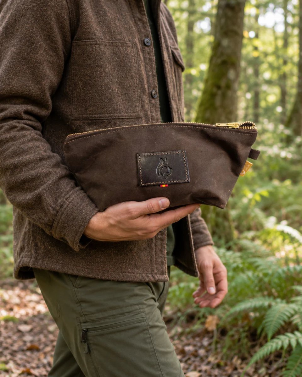 Oilskin Travel Bag — Bushcraft Spain
