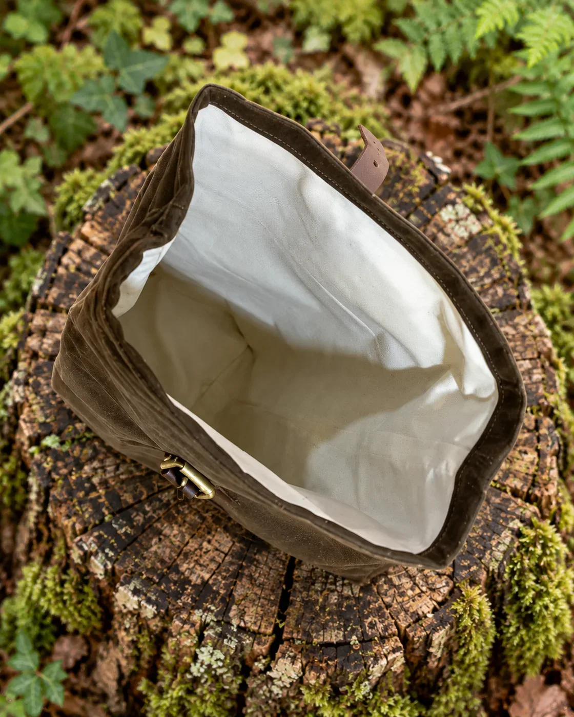 Oilskin Canvas Lunch Bag