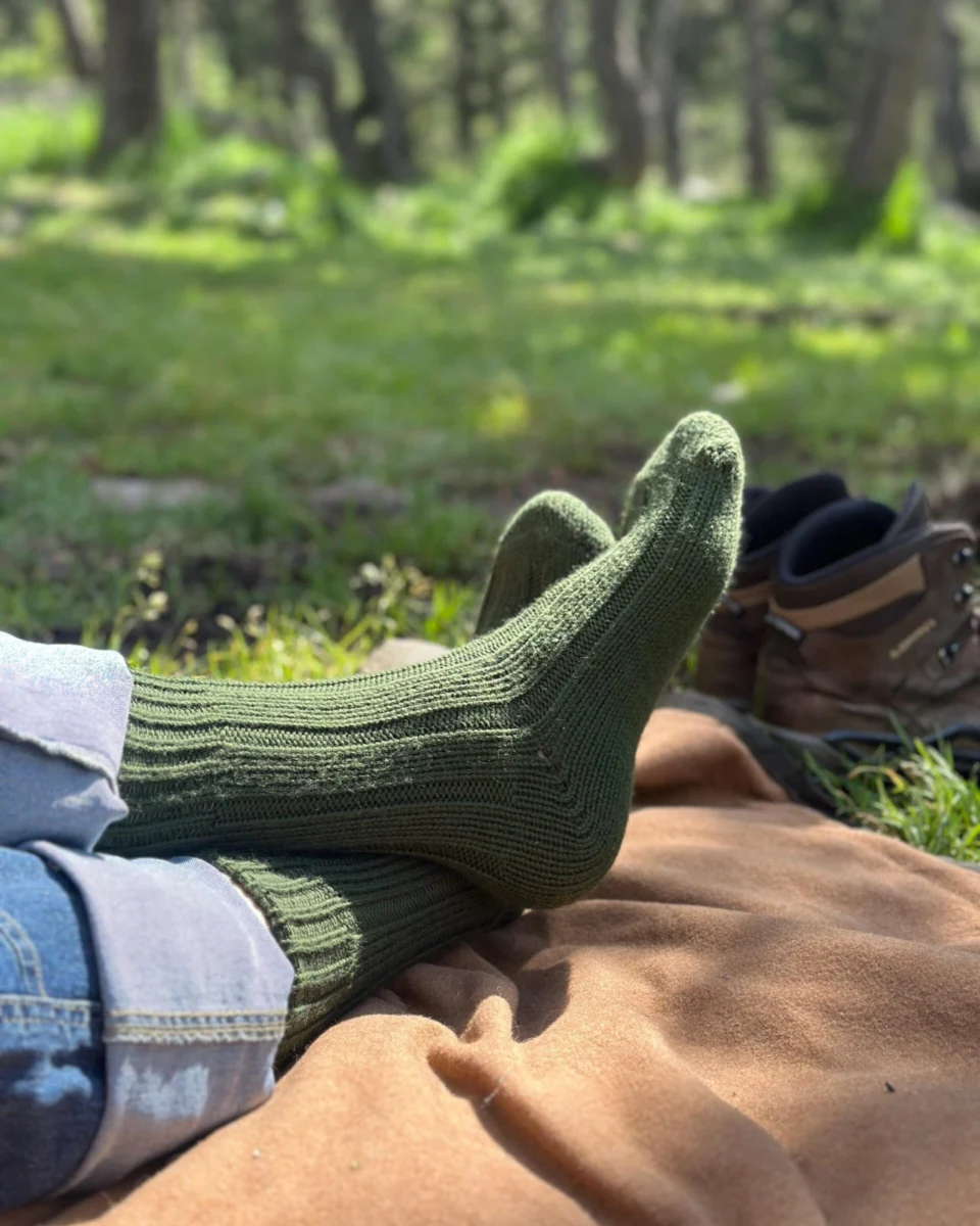 Chaussettes en laine mérinos — détail 3