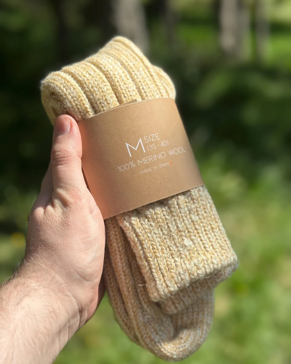 Chaussettes en laine mérinos — détail 6