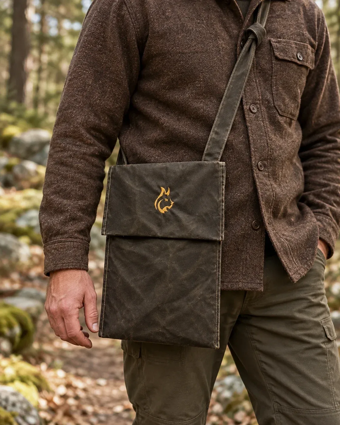 Oilskin Haversack