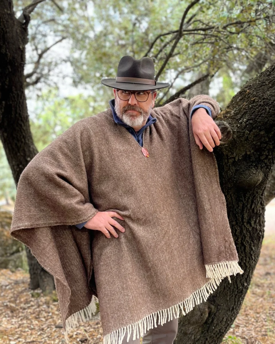100% Premium Merino Poncho
