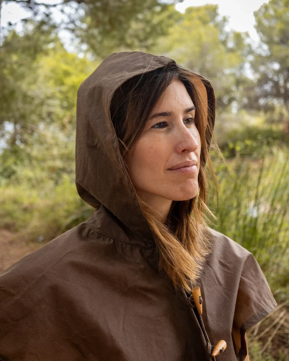 The Oilskin Hood — detail 3