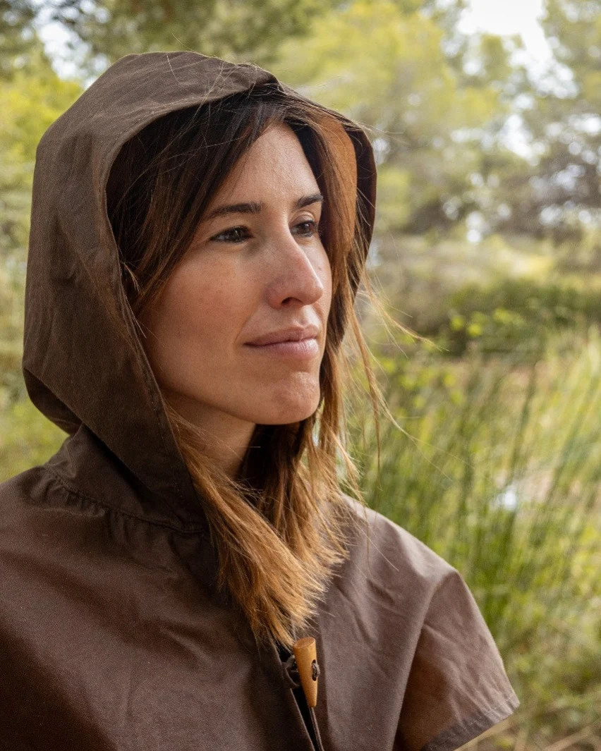 The Oilskin Hood — detail 6